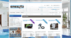 Desktop Screenshot of eshop.bresco.cz
